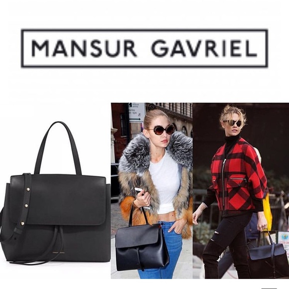 Mansur Gavriel Lady Bag in black - Picture 3 of 8